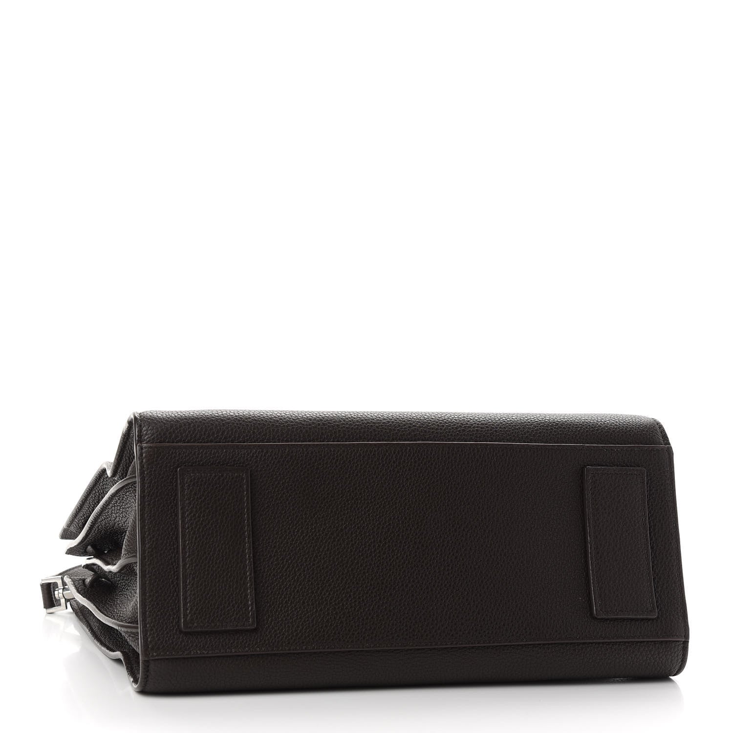 Saint Laurent Grained Calfskin Small Supple Sac de Jour Dark Brown 3 of 9