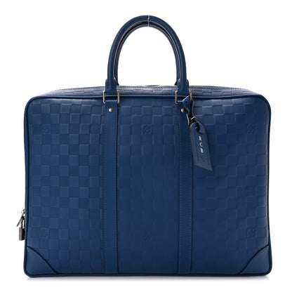 Louis Vuitton Damier Infini Porte-Documents Voyage GM Neptune 1 of 10