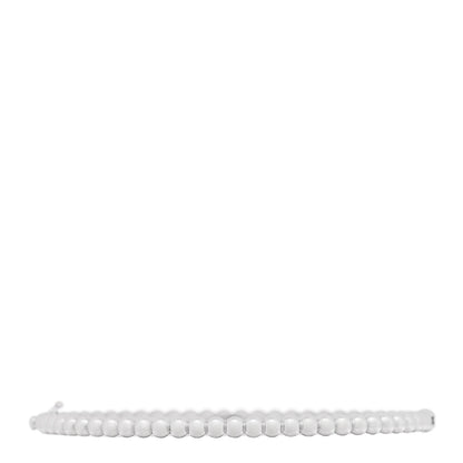 Van Cleef & Arpels 18K White Gold Perlee Pearls of Gold Bracelet L 1 of 3