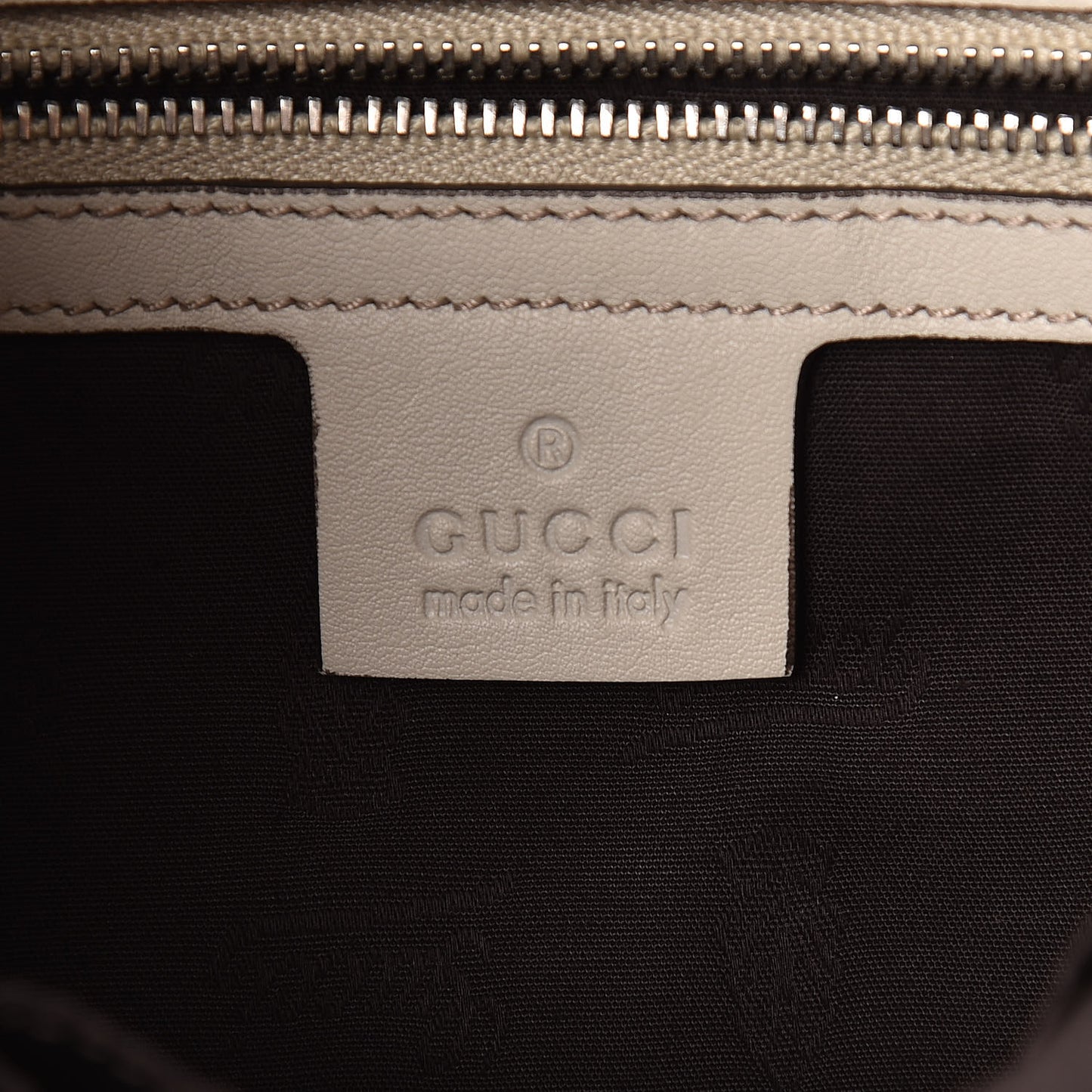 Guccissima Medium GG Twins Hobo Off White