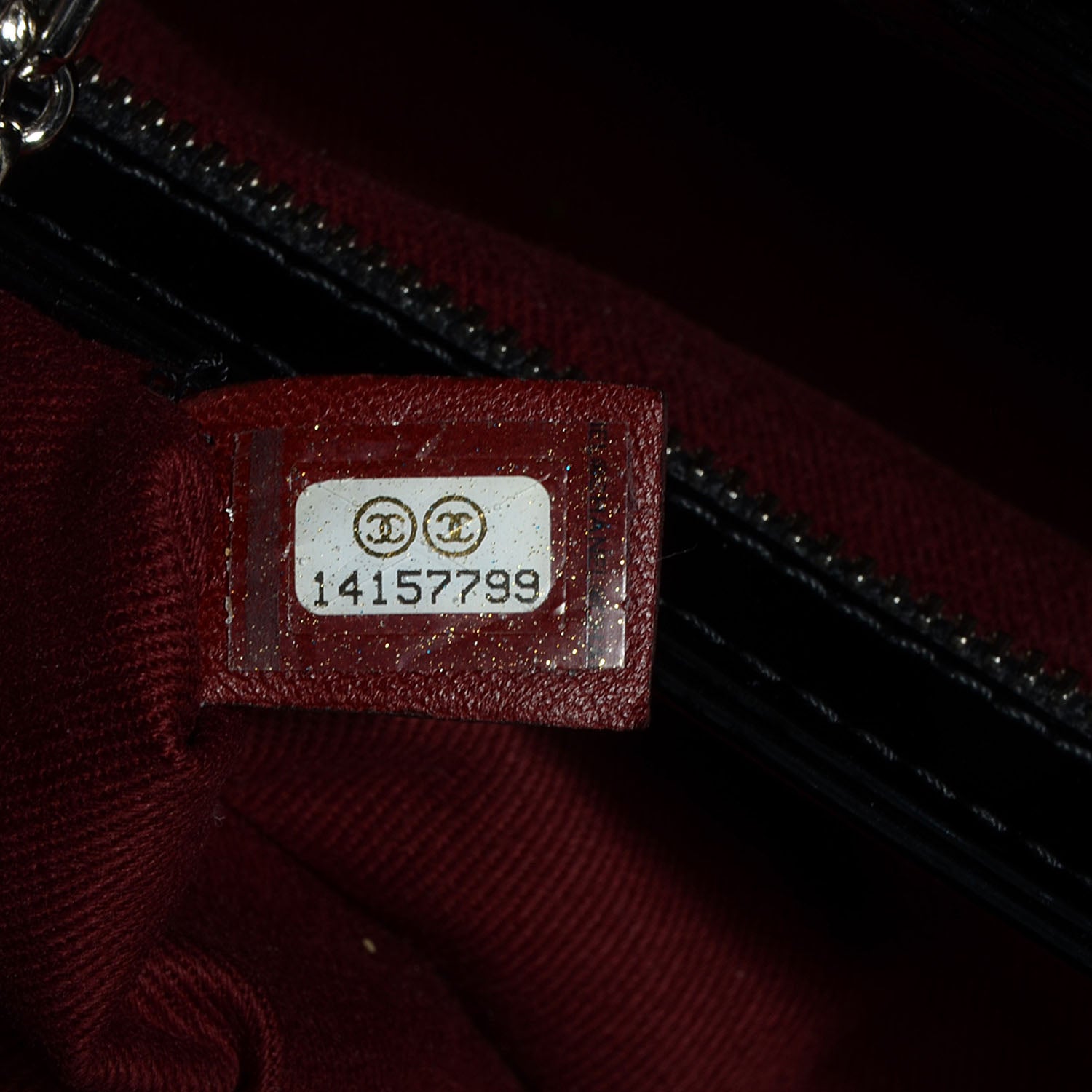 Chanel Patent Quilted Medium Just Mademoiselle Black 7 of 8
