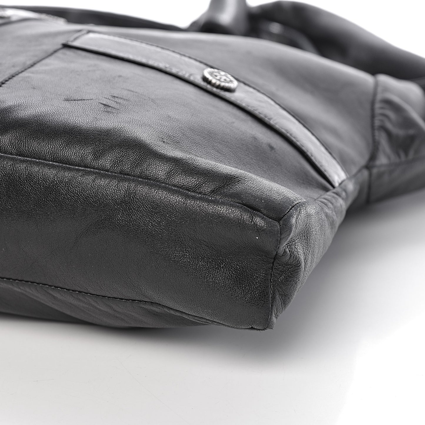 Lambskin Large Girl Bag Black