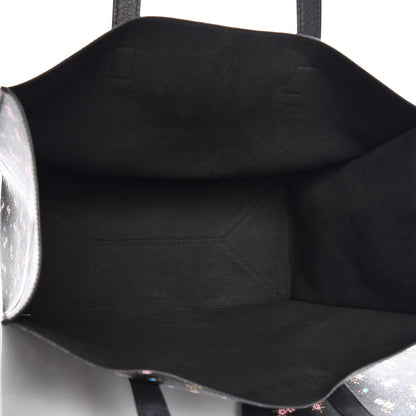 Givenchy Coated Canvas Hibiscus Print Medium Stargate Shopper Tote Black Multicolor 6 of 8