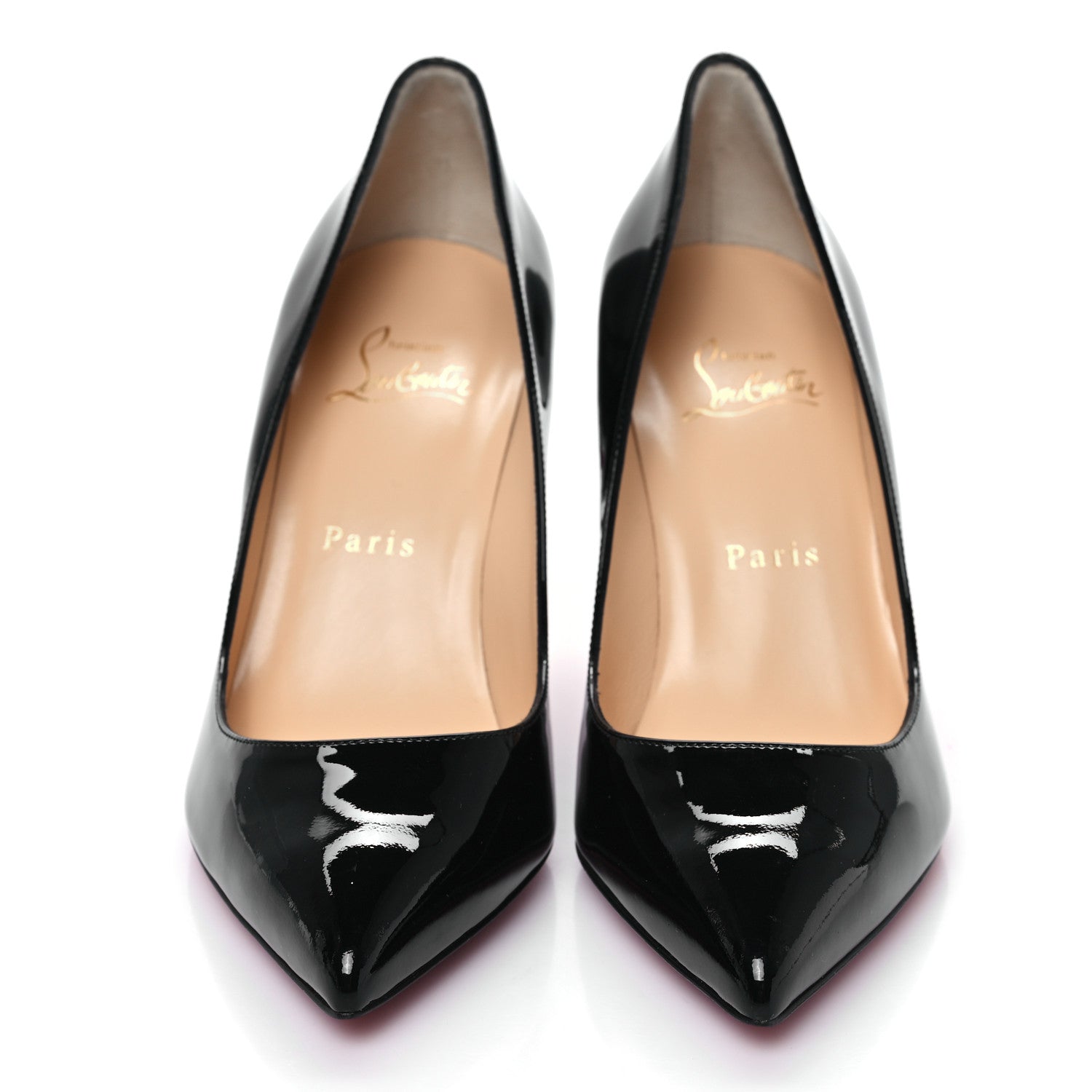 Christian Louboutin Patent Pigalle Follies 85 Pumps 37.5 Black 2 of 7
