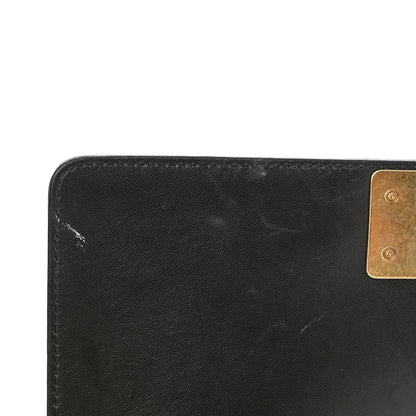 Chanel Lambskin Quilted Medium Boy Flap Black 11 of 14