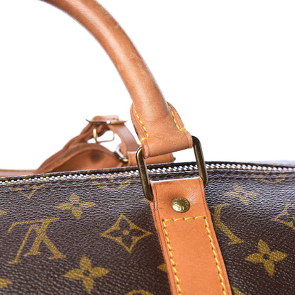 Louis Vuitton Monogram Keepall Bandouliere 55 19 of 26