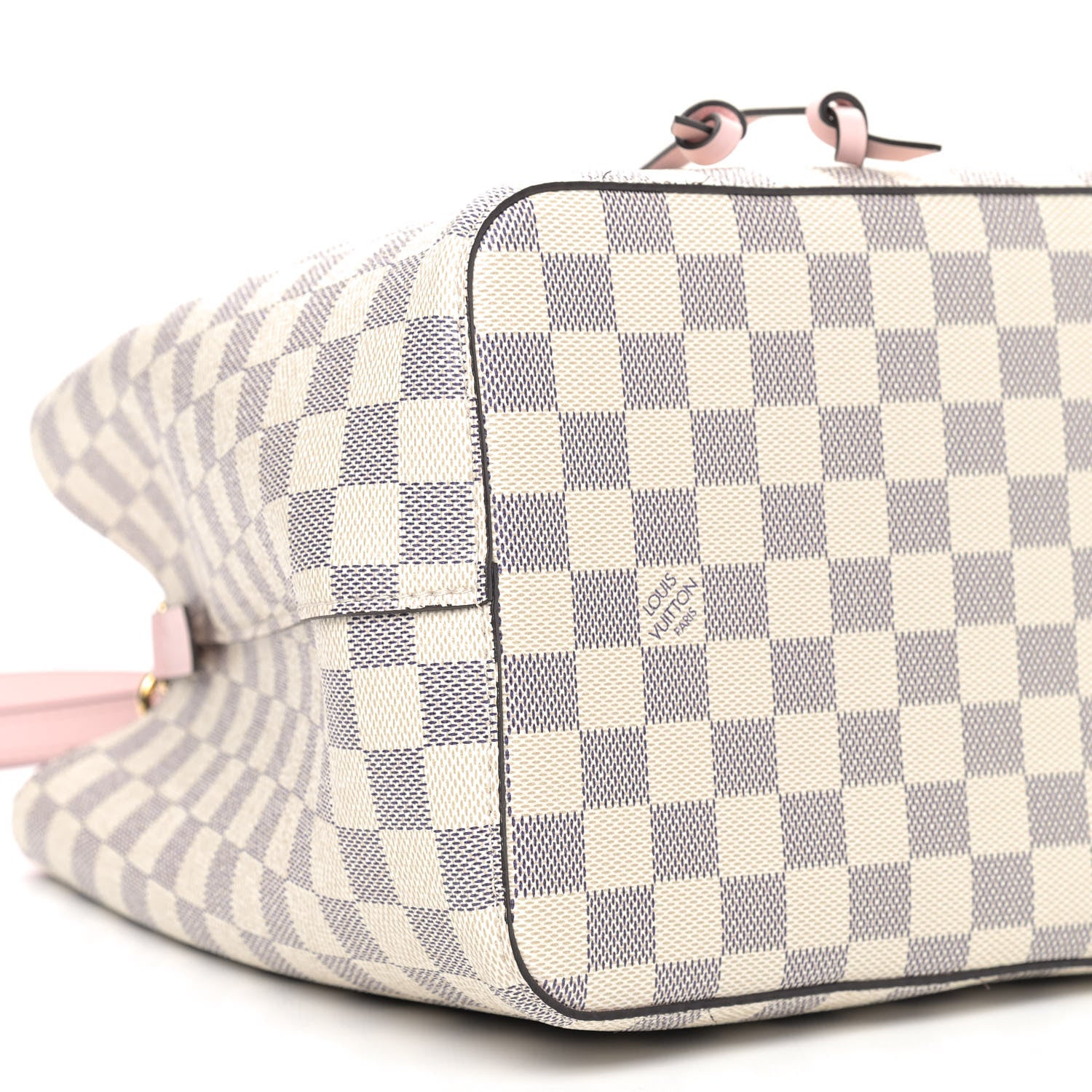 Louis Vuitton Damier Azur Neonoe MM Eau De Rose 7 of 8