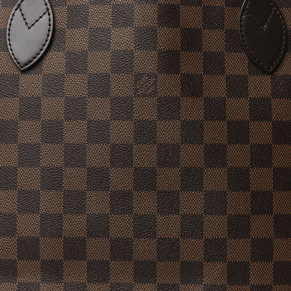Louis Vuitton Damier Ebene Neo Neverfull MM Rose Ballerine 7 of 10