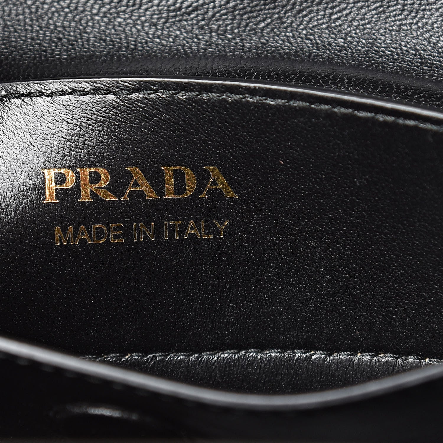 Prada Saffiano Cuir Small Double Bag Cherry Black 6 of 10