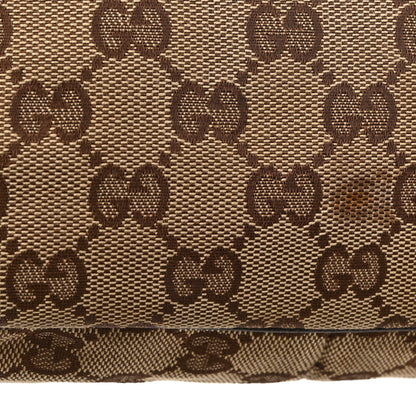 Gucci Monogram Medium Half Moon Hobo Dark Brown 11 of 11