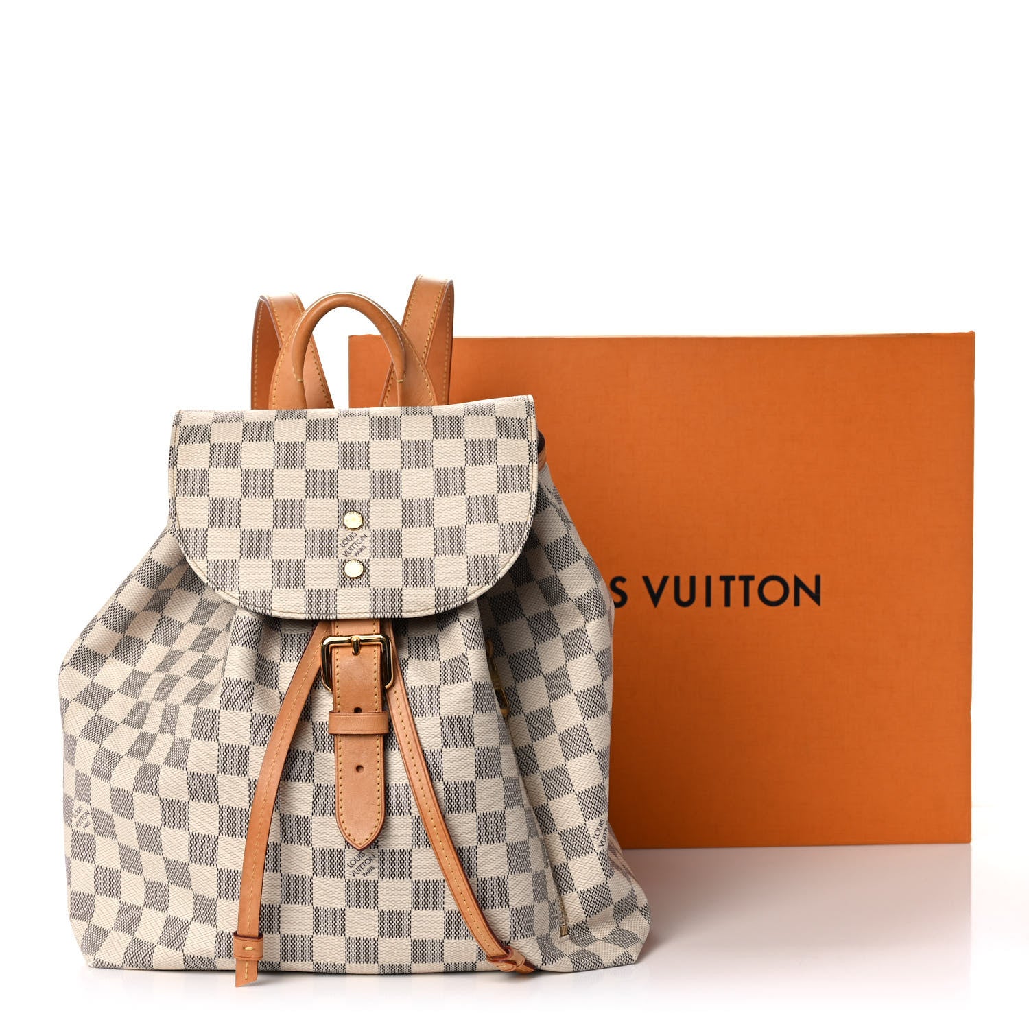 Louis Vuitton Damier Azur Sperone Backpack 13 of 13