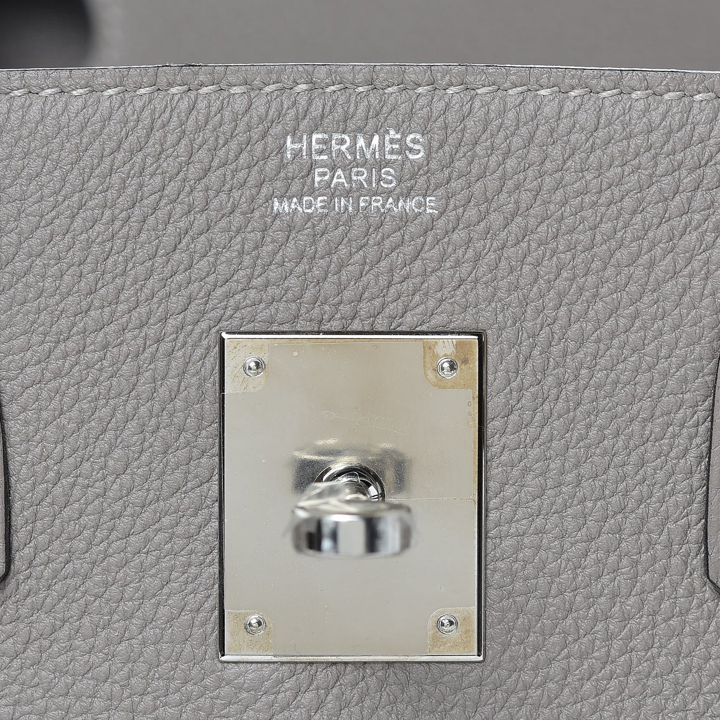 Togo Birkin 30 Gris Asphalte