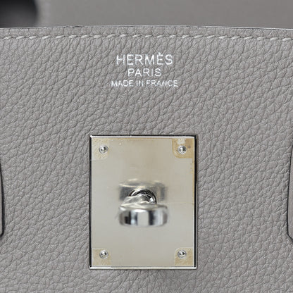Hermes Togo Birkin 30 Gris Asphalte 8 of 31