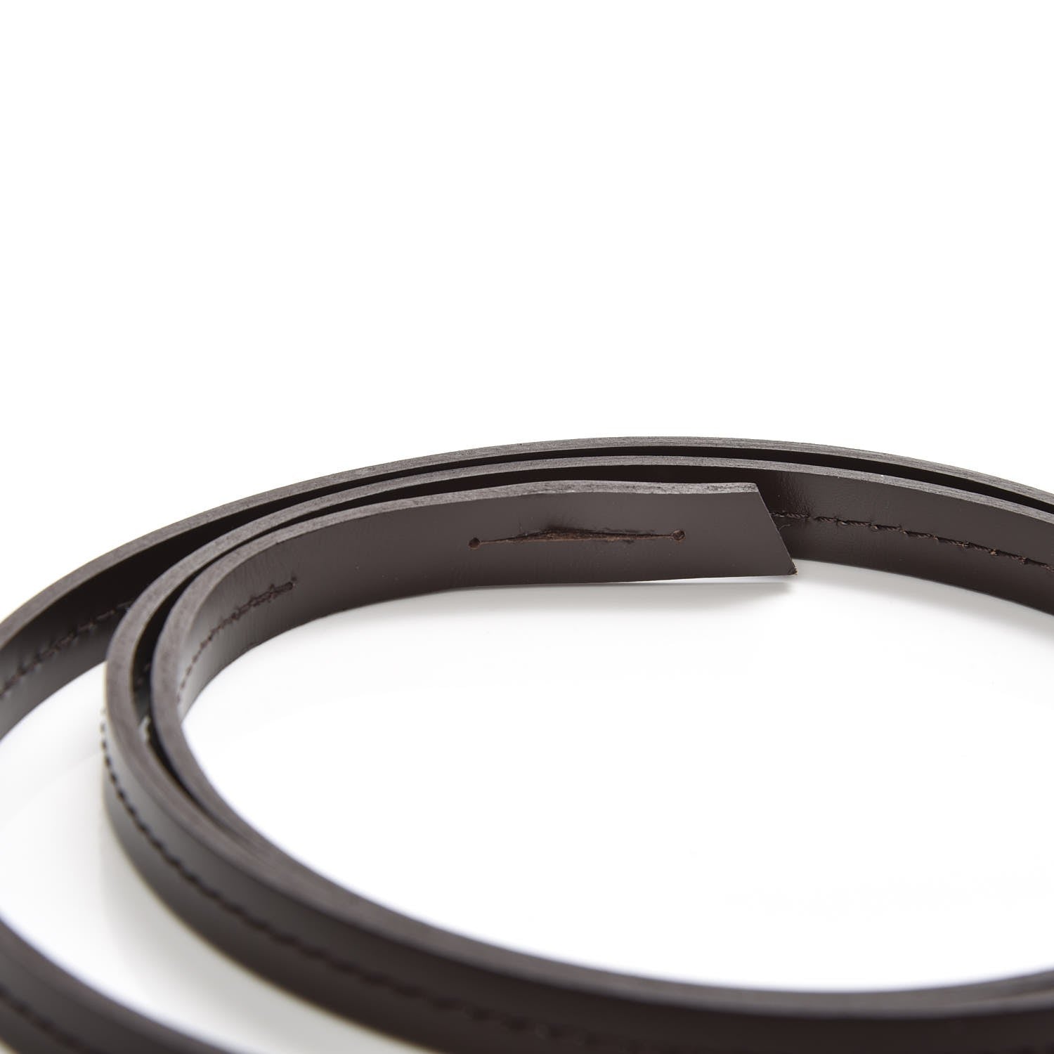 Louis Vuitton Calfskin 12mm Favorite Long Strap Brown 3 of 4