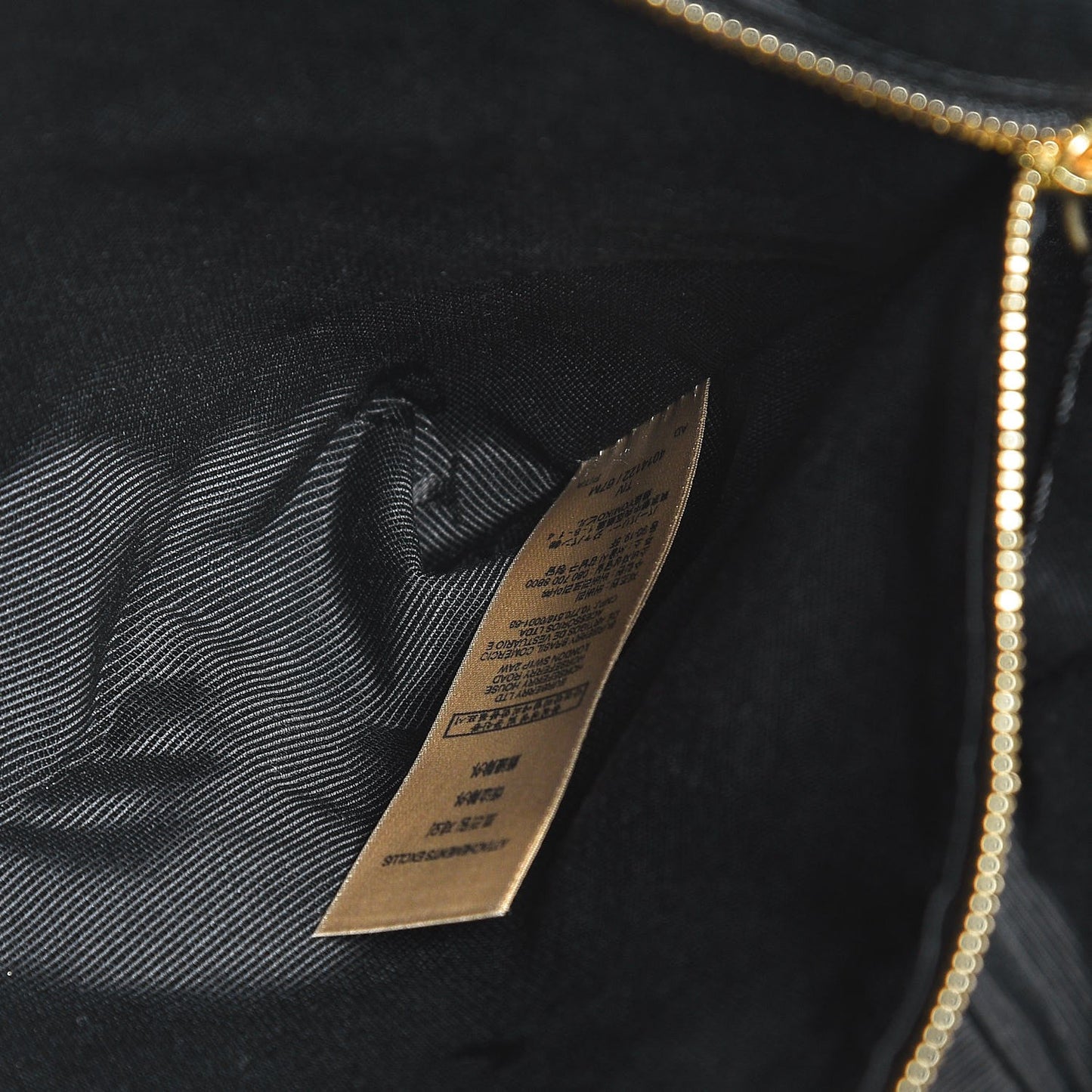 Signature Grain Calfskin Medium Welburn Tote Black