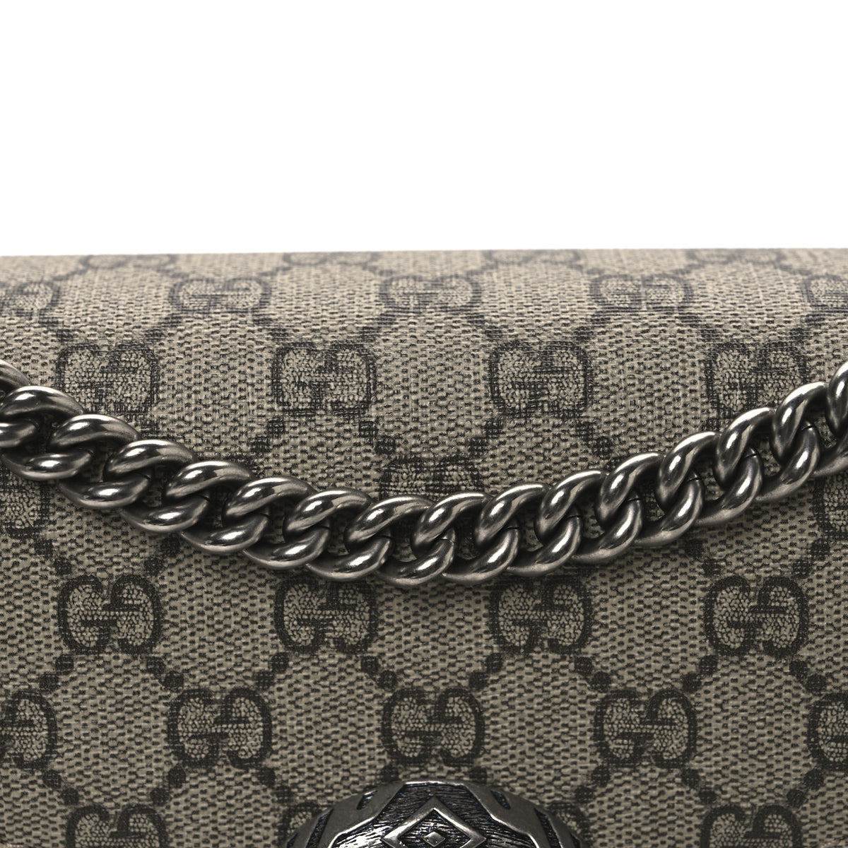 GG Supreme Monogram Small Dionysus Shoulder Bag Taupe