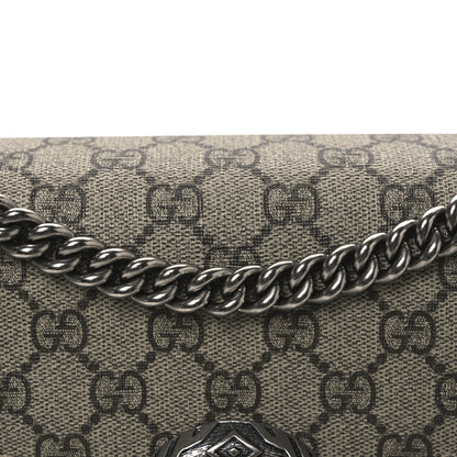 Gucci GG Supreme Monogram Small Dionysus Shoulder Bag Taupe 8 of 10