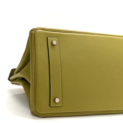 Hermes Taurillon Clemence JPG Birkin 42 Chartreuse 8 of 9