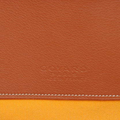 Goyard Goyardine Senat Pochette GM Black Gold 6 of 10