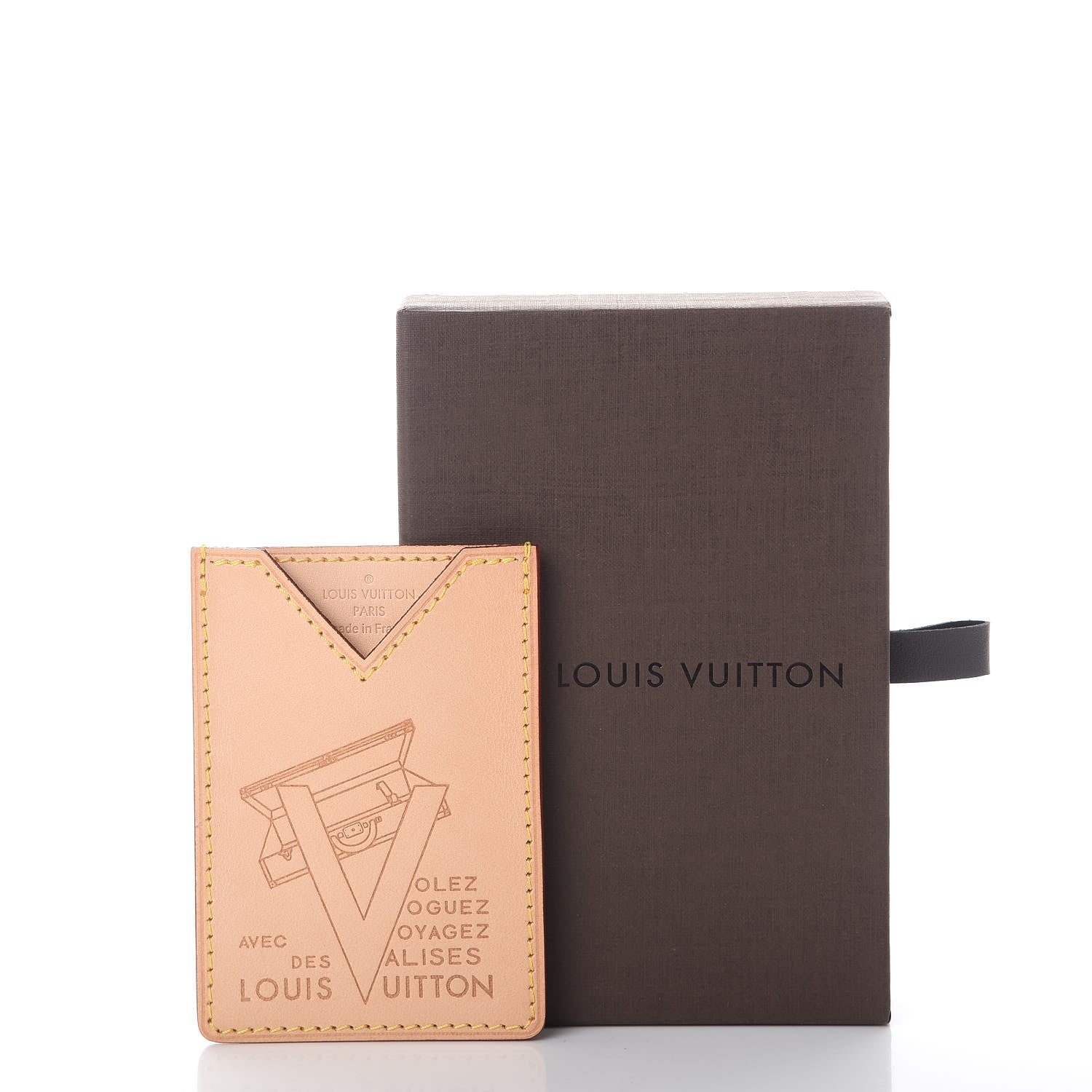 Louis Vuitton Vachetta Voyages Card Holder 7 of 7