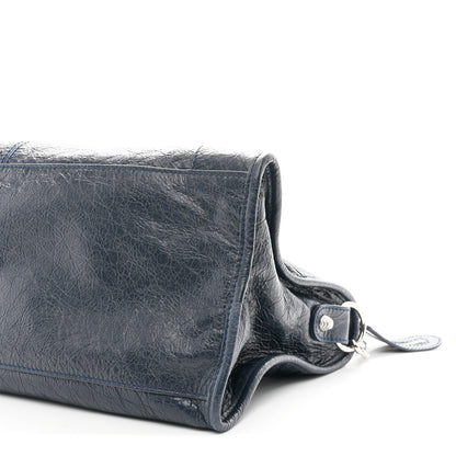 Balenciaga Agneau Giant 21 Silver Hardware Work Bleu Obscur 10 of 10
