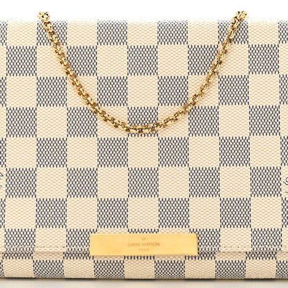 Louis Vuitton Damier Azur Favorite MM 8 of 10
