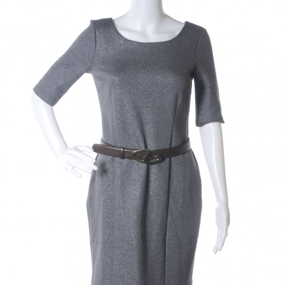 Leather GG Belt Brown 80 32