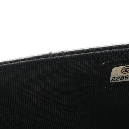 Chanel Caviar Quilted Wallet on Chain WOC Black 8 of 13