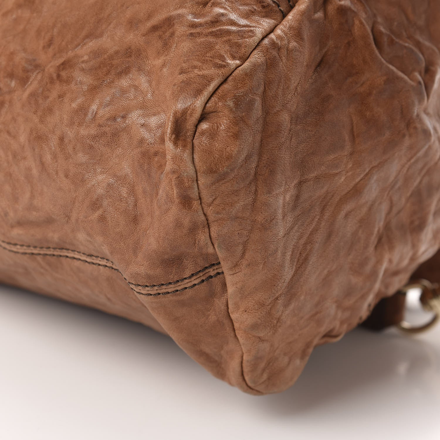Givenchy Tumbled Sheepskin Large Pandora Brown 7 of 15