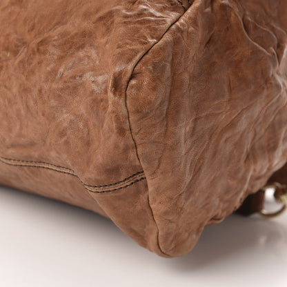 Givenchy Tumbled Sheepskin Large Pandora Brown 7 of 15