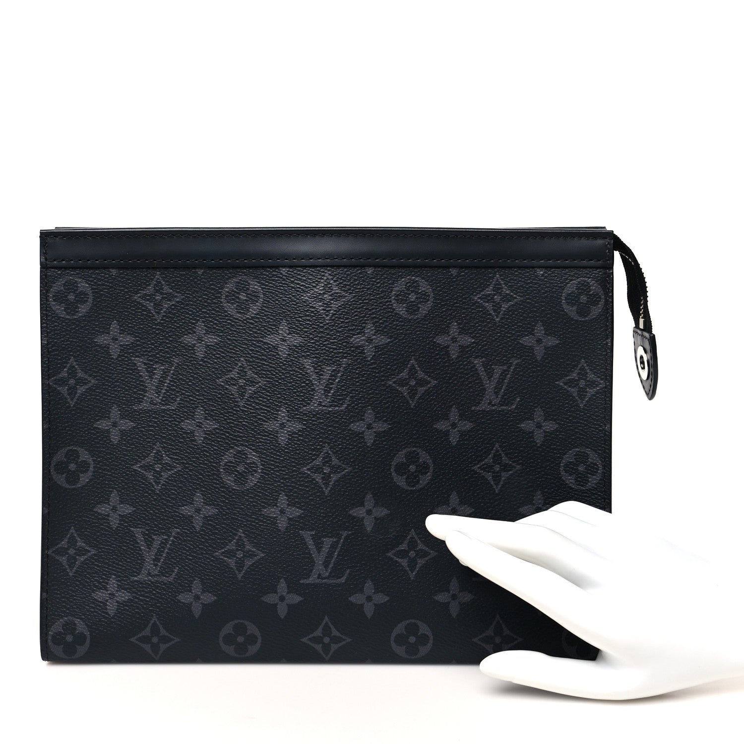 Louis Vuitton Monogram Eclipse Pochette Voyage MM 2 of 6