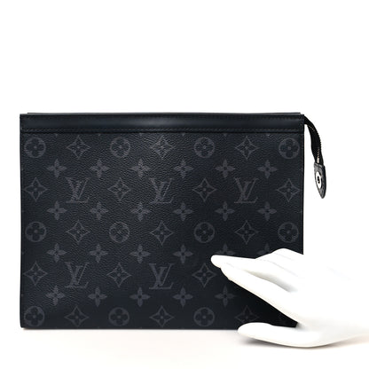 Louis Vuitton Monogram Eclipse Pochette Voyage MM 2 of 6