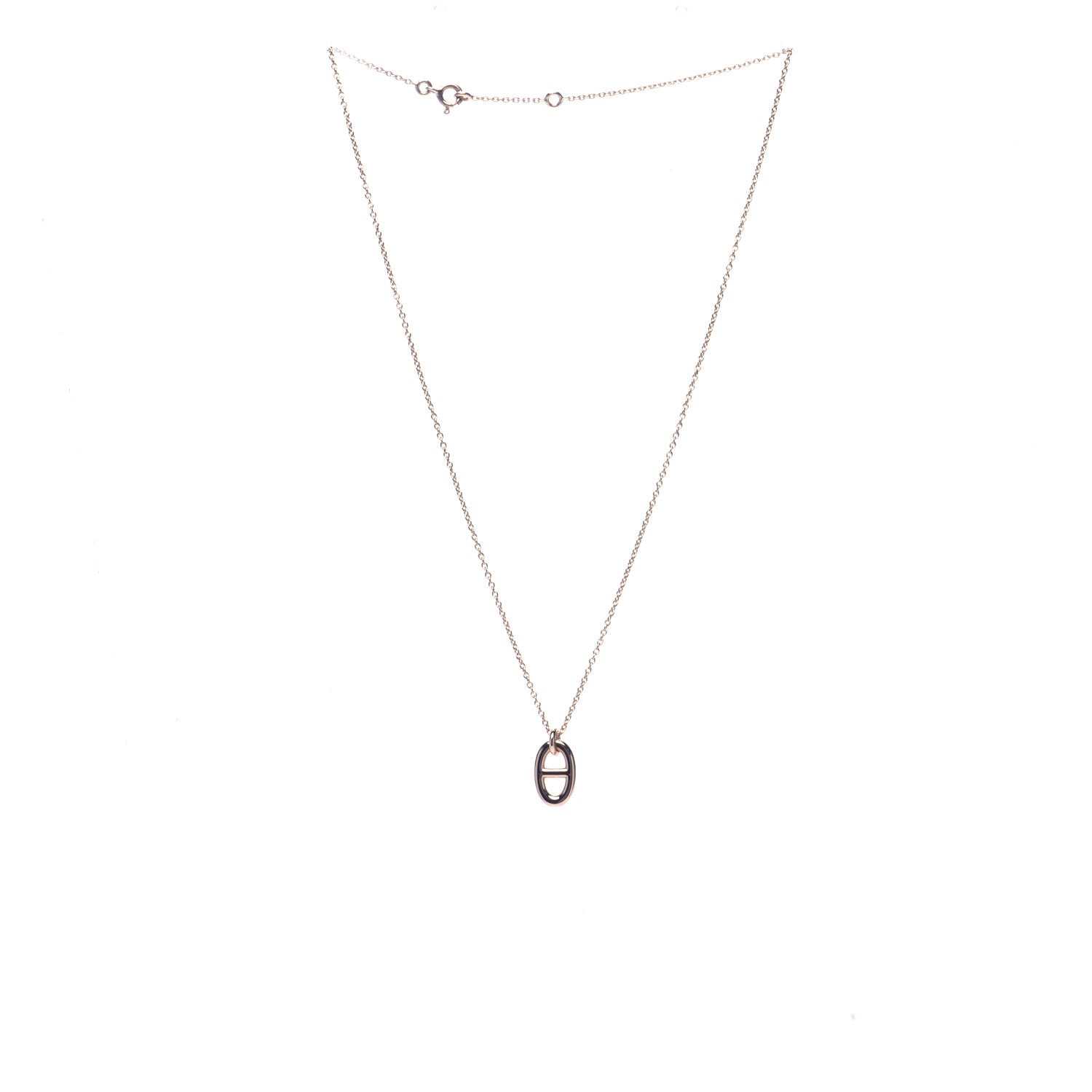 Hermes 18K Rose Gold PM Farandole Pendant Necklace 3 of 6