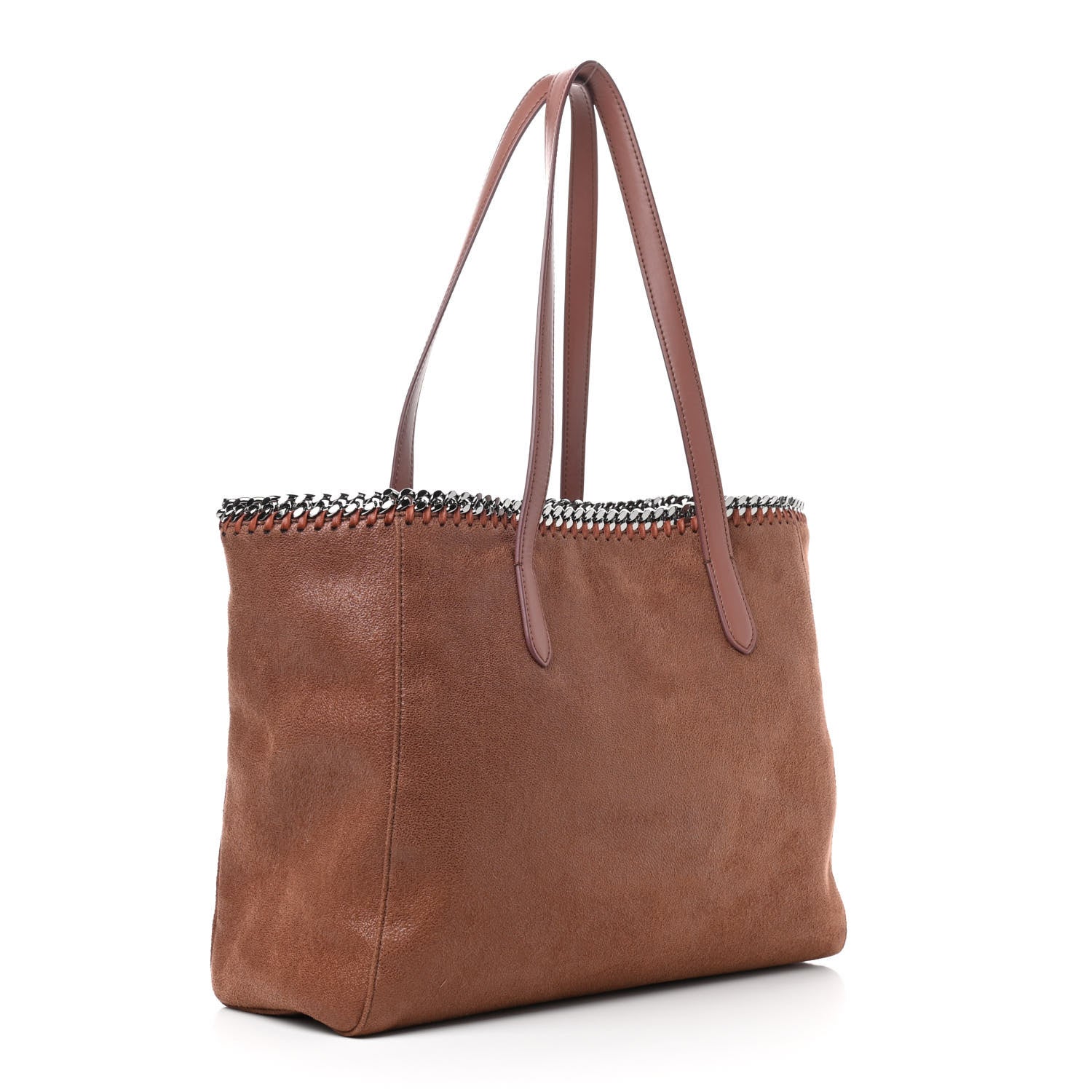 Stella McCartney Shaggy Deer Falabella East West Shopper Tote Maple 2 of 8