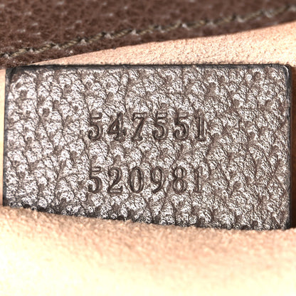 Gucci GG Supreme Monogram Small Ophidia Tote Bag Brown 7 of 10