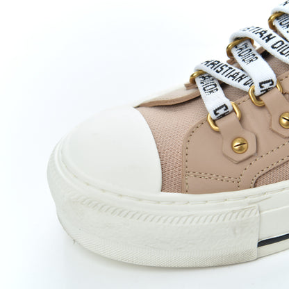 Christian Dior Technical Knit Womens Walk'n Dior High Top Sneakers 35.5 Nude 8 of 16