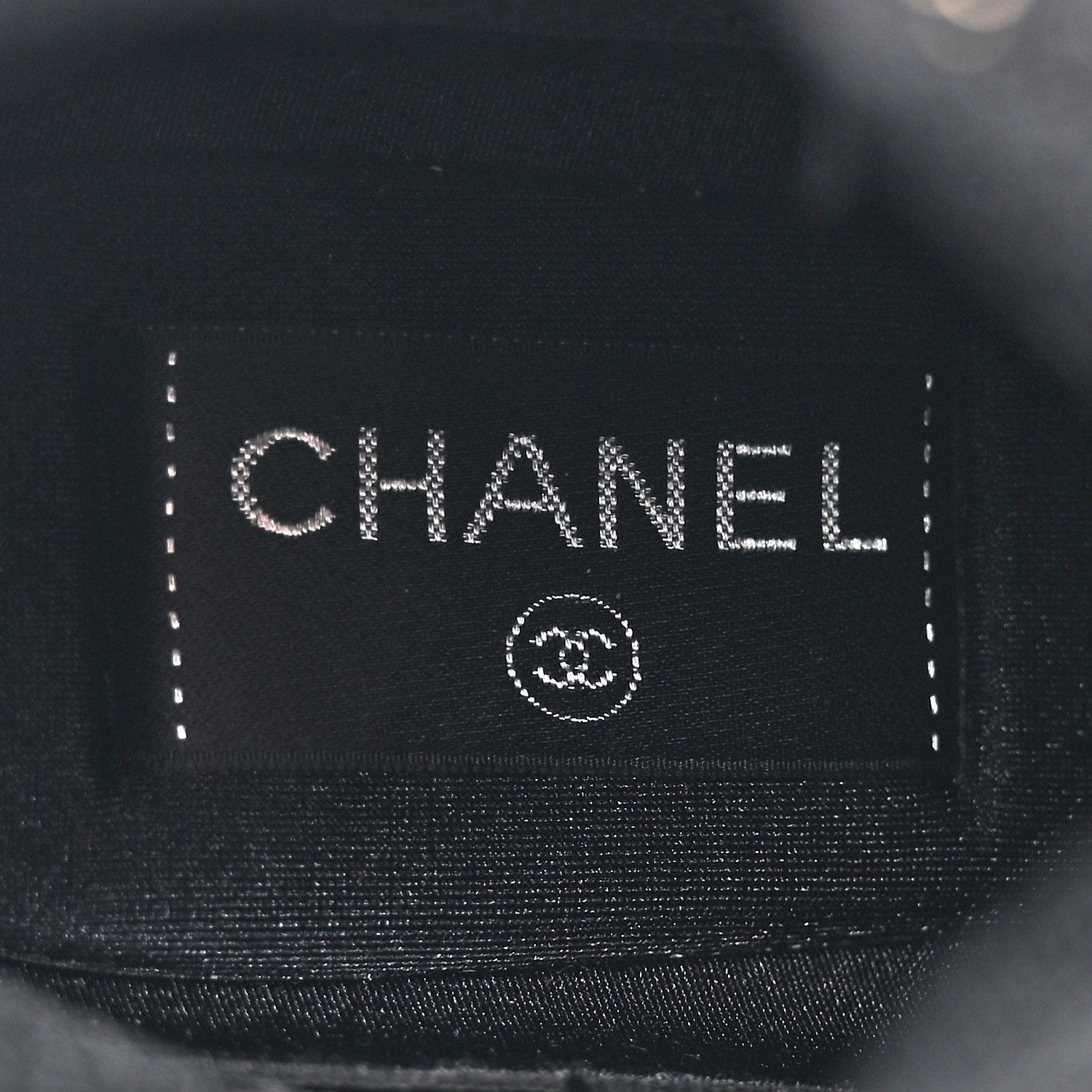 Chanel Velour Tweed CC High Top Sneakers 35 Black Gold 8 of 13
