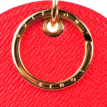 Louis Vuitton Monogram Kusama Pumpkin Dots Key Holder Red 5 of 6