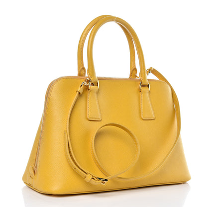 Prada Saffiano Lux Medium Promenade Tote Mimosa 3 of 8