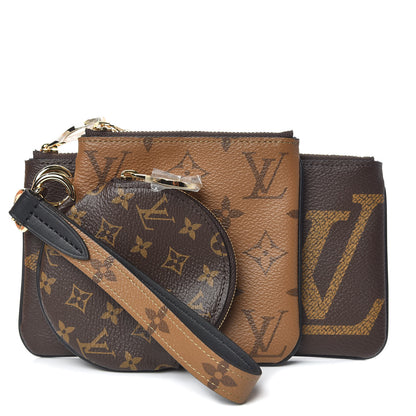 Louis Vuitton Reverse Monogram Giant Trio Pouch 1 of 9