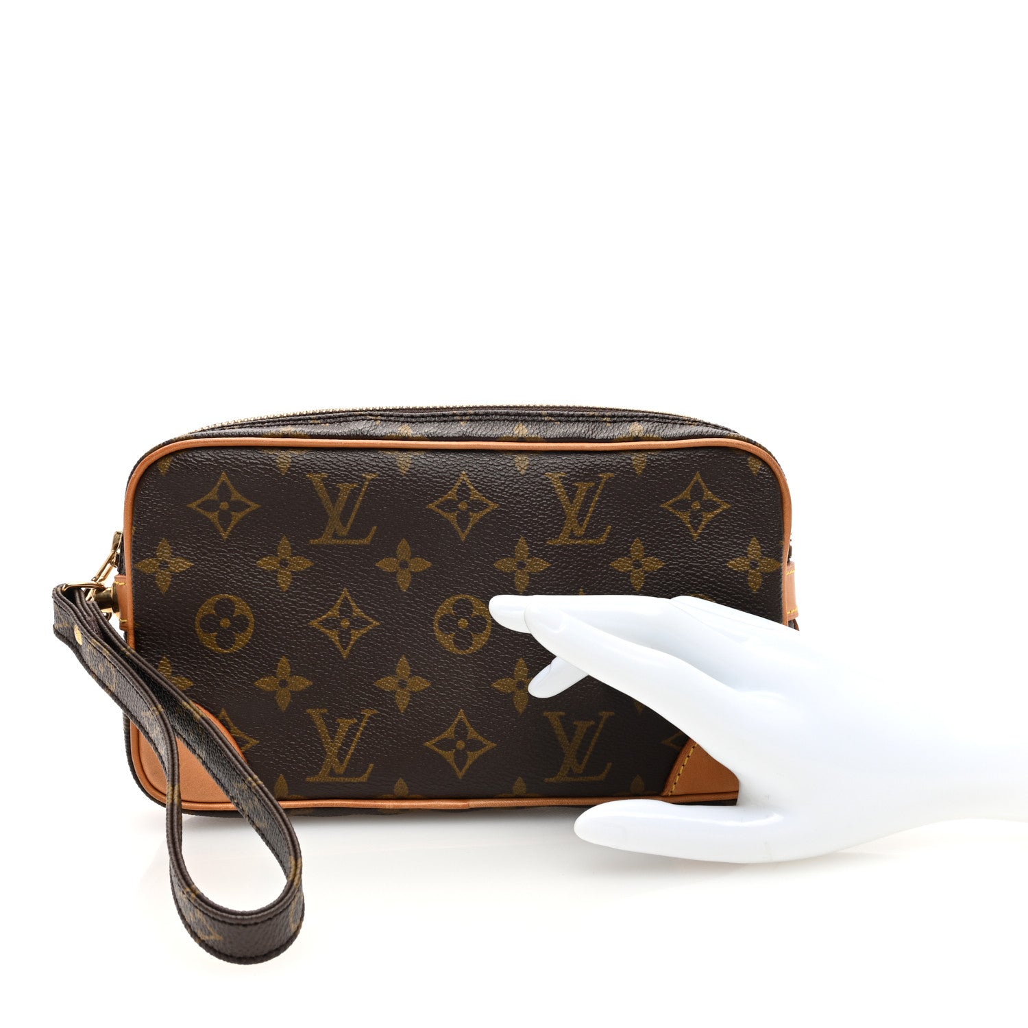 Louis Vuitton Monogram Pochette Marly Dragonne 22 2 of 6