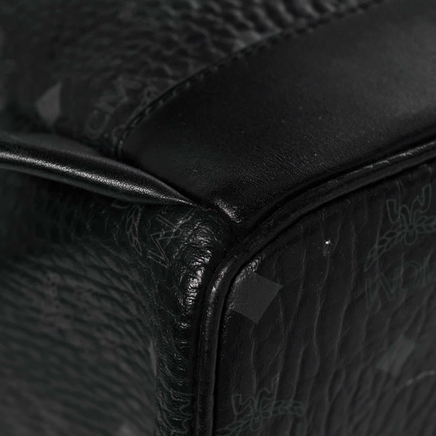 MCM Visetos Medium Stark Backpack Black 11 of 16