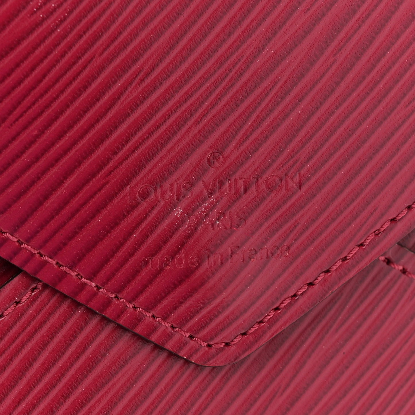 Epi Medium Kirigami Pochette Insert Fuchsia Fuchsia