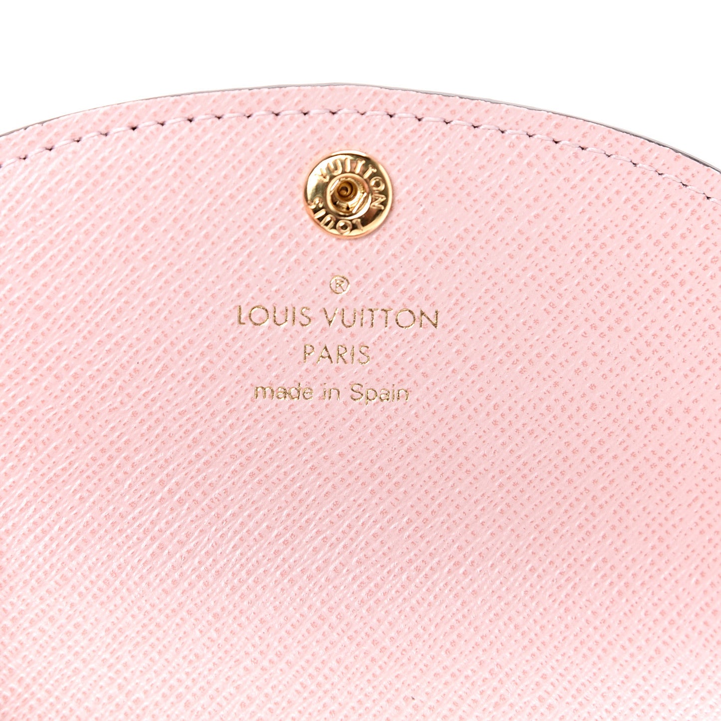 Monogram Rosalie Coin Purse Rose Ballerine