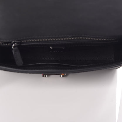 MCM Visetos Diamond Flap Crossbody Black 6 of 11