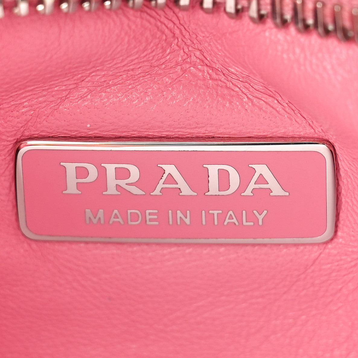 Prada Nappa Soft Padded Mini Bag Geranio 6 of 8