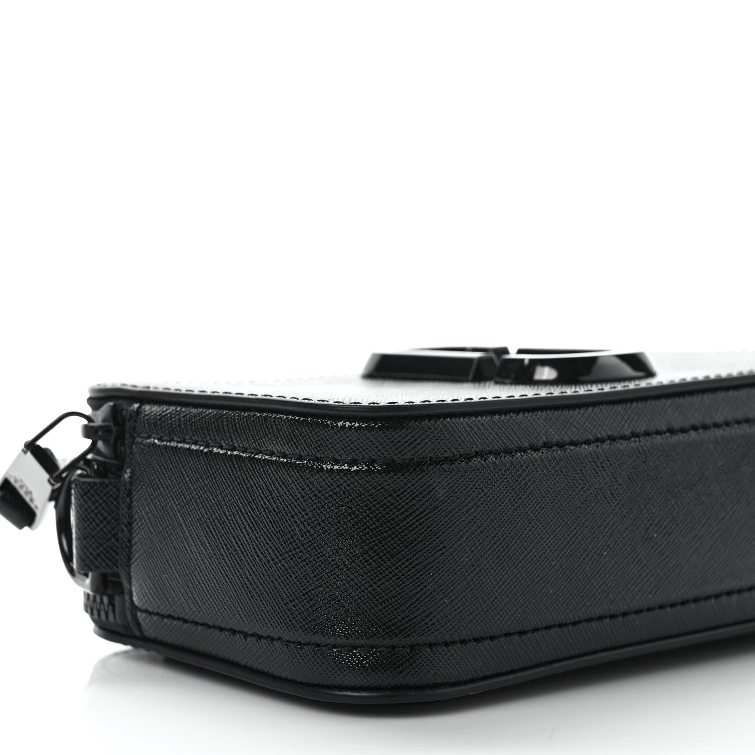 Marc Jacobs Saffiano Small Snapshot Camera Bag Black 7 of 7