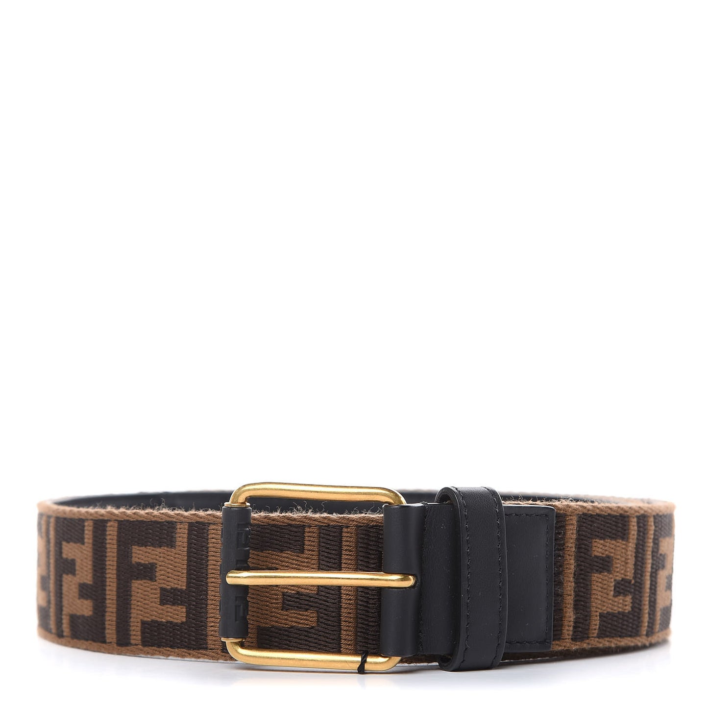 Ribbon Vitello Century FF 1974 Belt 90 36 Fango Moro