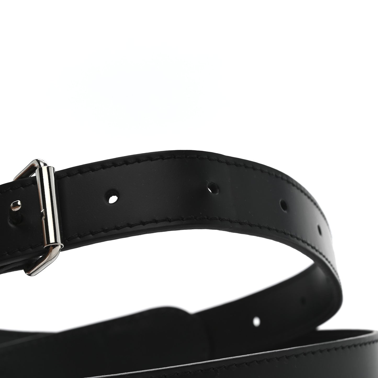 Calfskin Adjustable Keepall Bandouliere Shoulder Strap Black