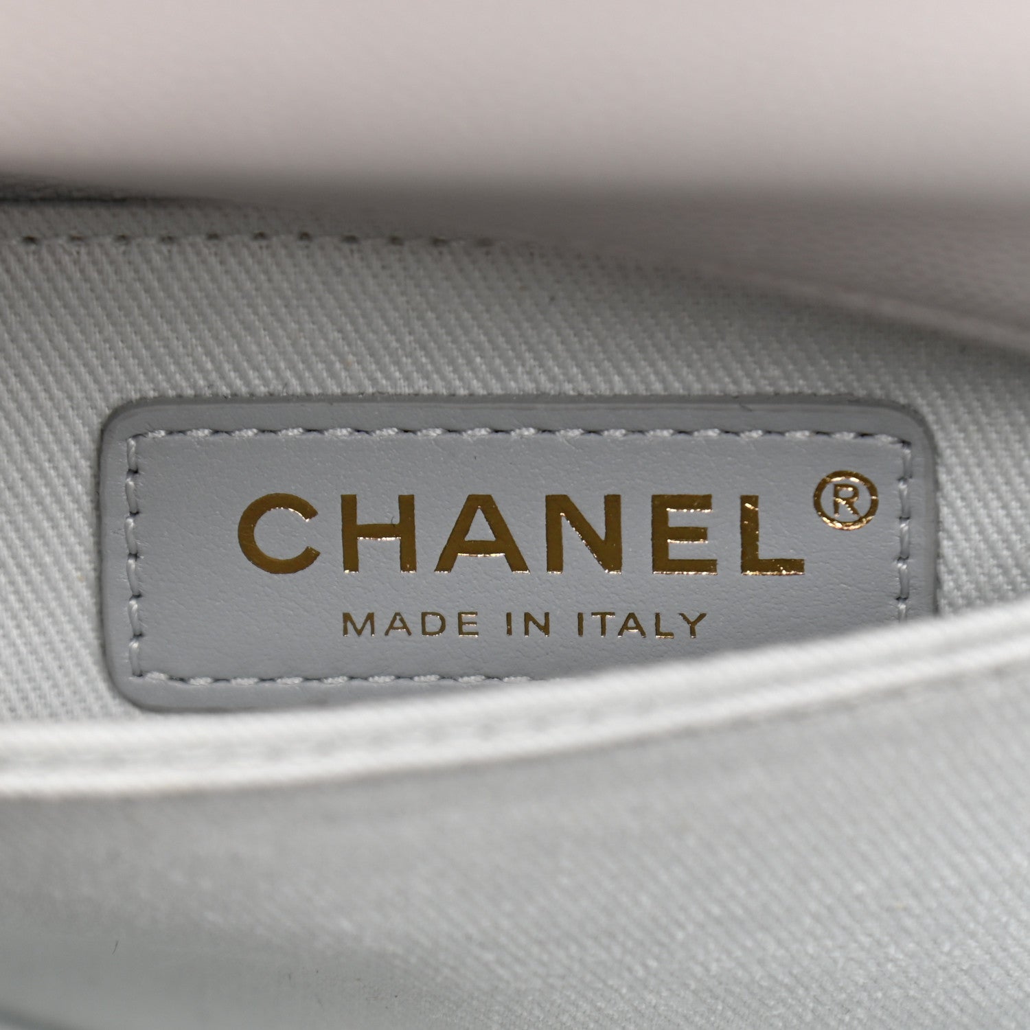 Chanel Caviar Quilted Mini Coco Handle Flap Light Grey 11 of 21